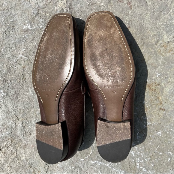 Men’s Dark Brown Banana Republic Harrison Dress Shoes - Picture 8 of 8